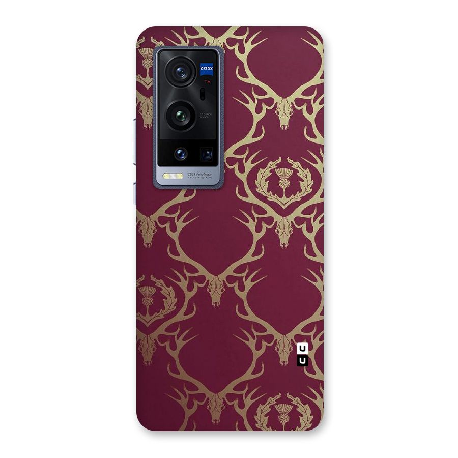 Golden Bull Design Back Case for Vivo X60 Pro Plus