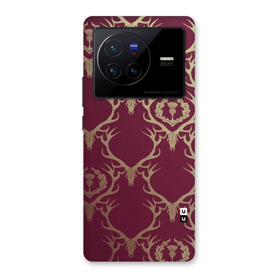 Golden Bull Design Back Case for Vivo X80