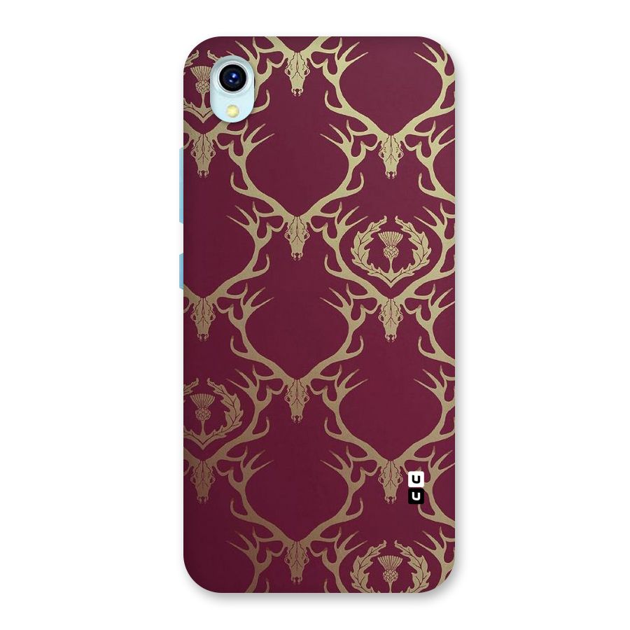 Golden Bull Design Back Case for Vivo Y1s