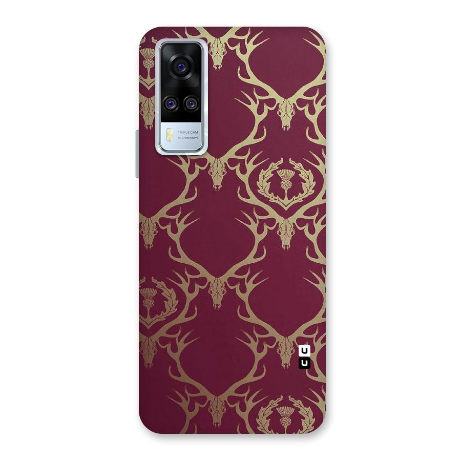 Golden Bull Design Back Case for Vivo Y31