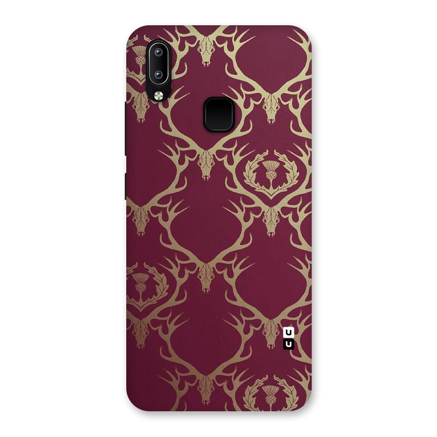 Golden Bull Design Back Case for Vivo Y93