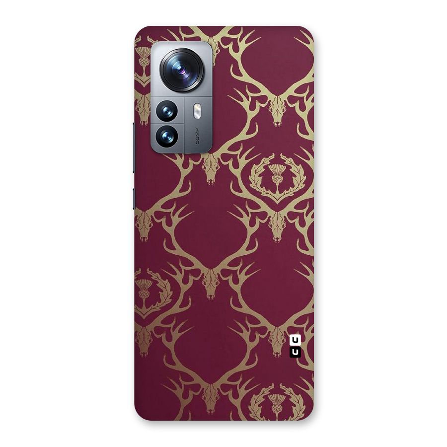 Golden Bull Design Back Case for Xiaomi 12 Pro