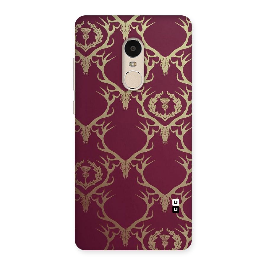 Golden Bull Design Back Case for Xiaomi Redmi Note 4