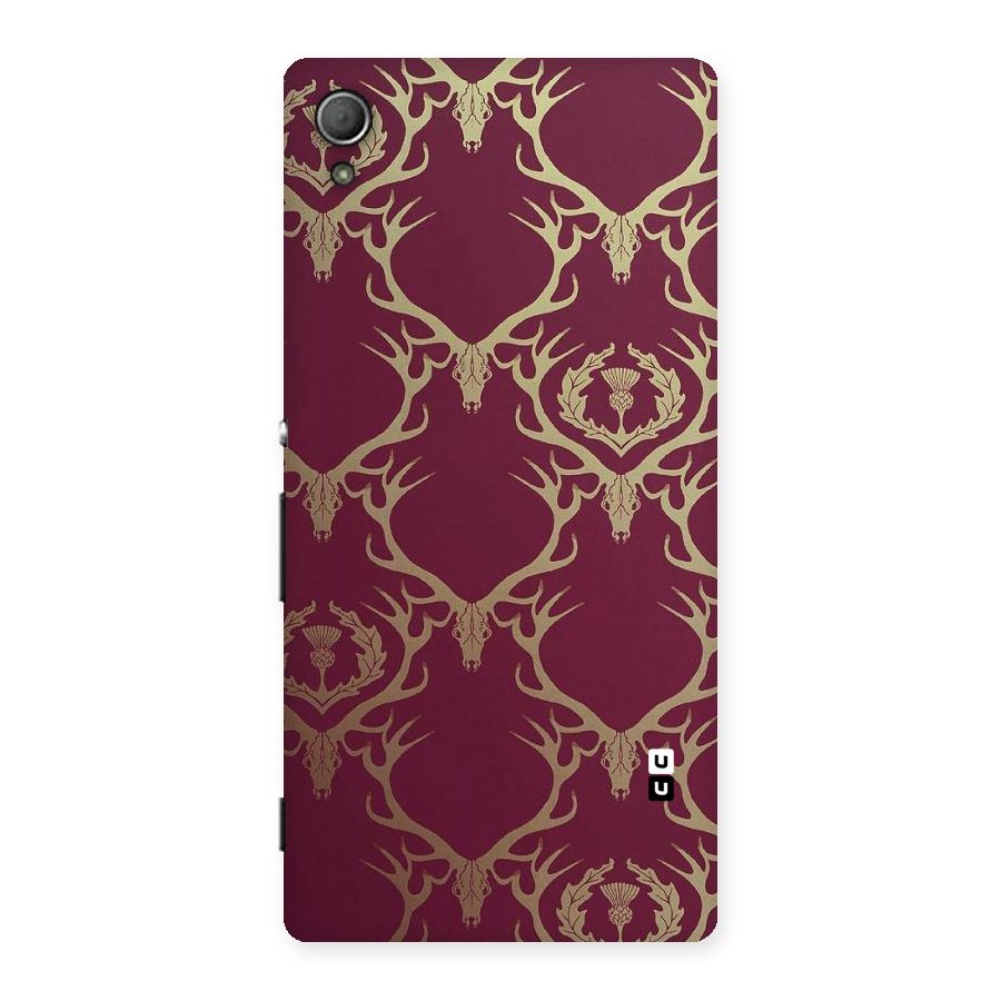 Golden Bull Design Back Case for Xperia Z3 Plus