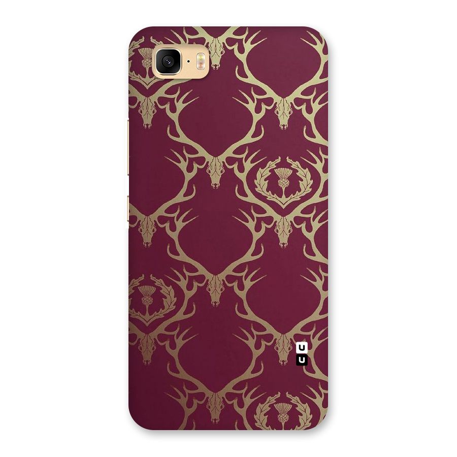 Golden Bull Design Back Case for Zenfone 3s Max