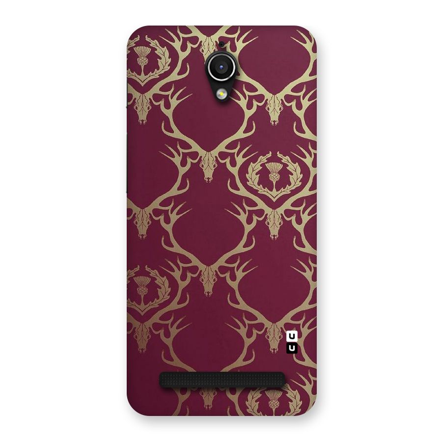 Golden Bull Design Back Case for Zenfone Go