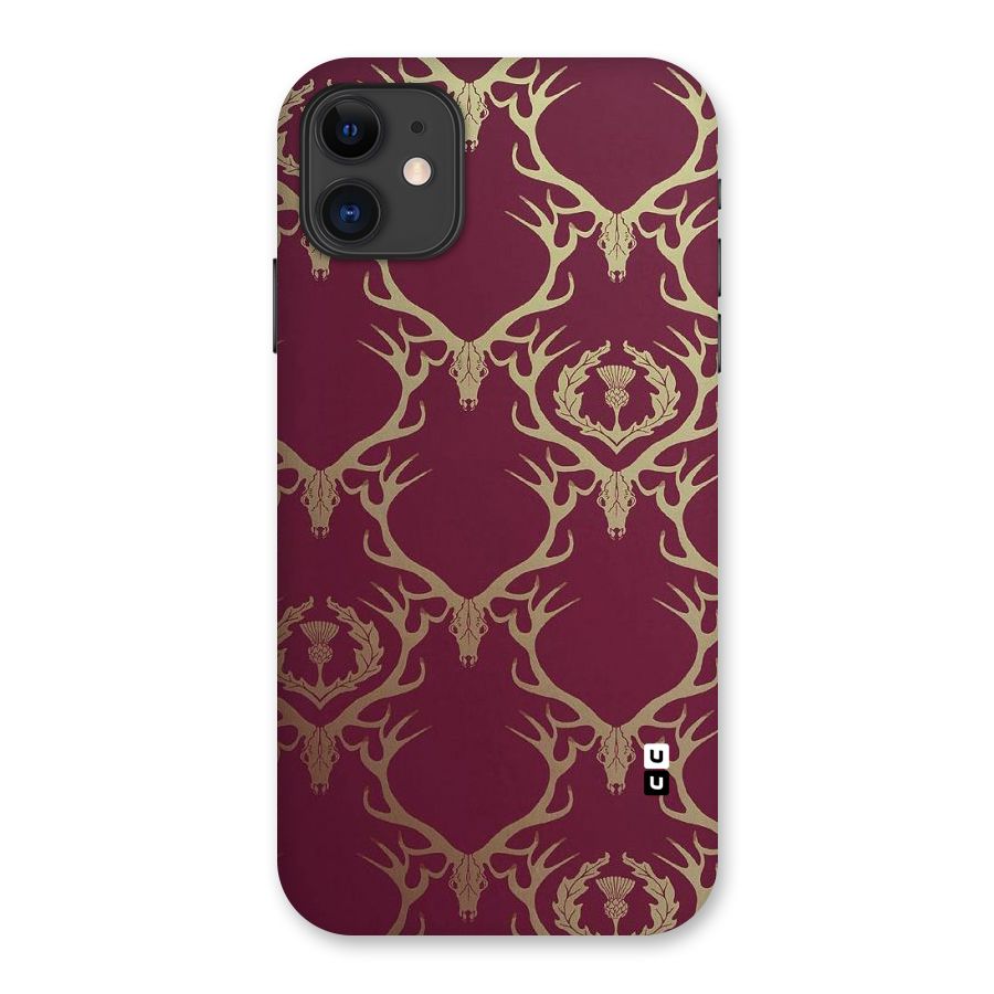 Golden Bull Design Back Case for iPhone 11
