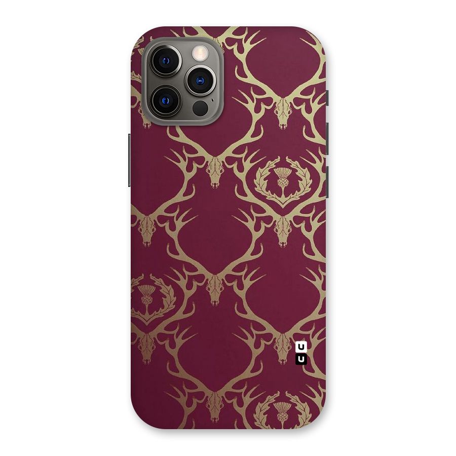 Golden Bull Design Back Case for iPhone 12 Pro