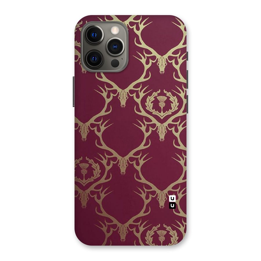 Golden Bull Design Back Case for iPhone 12 Pro Max