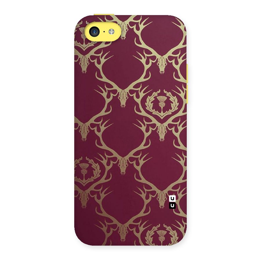 Golden Bull Design Back Case for iPhone 5C