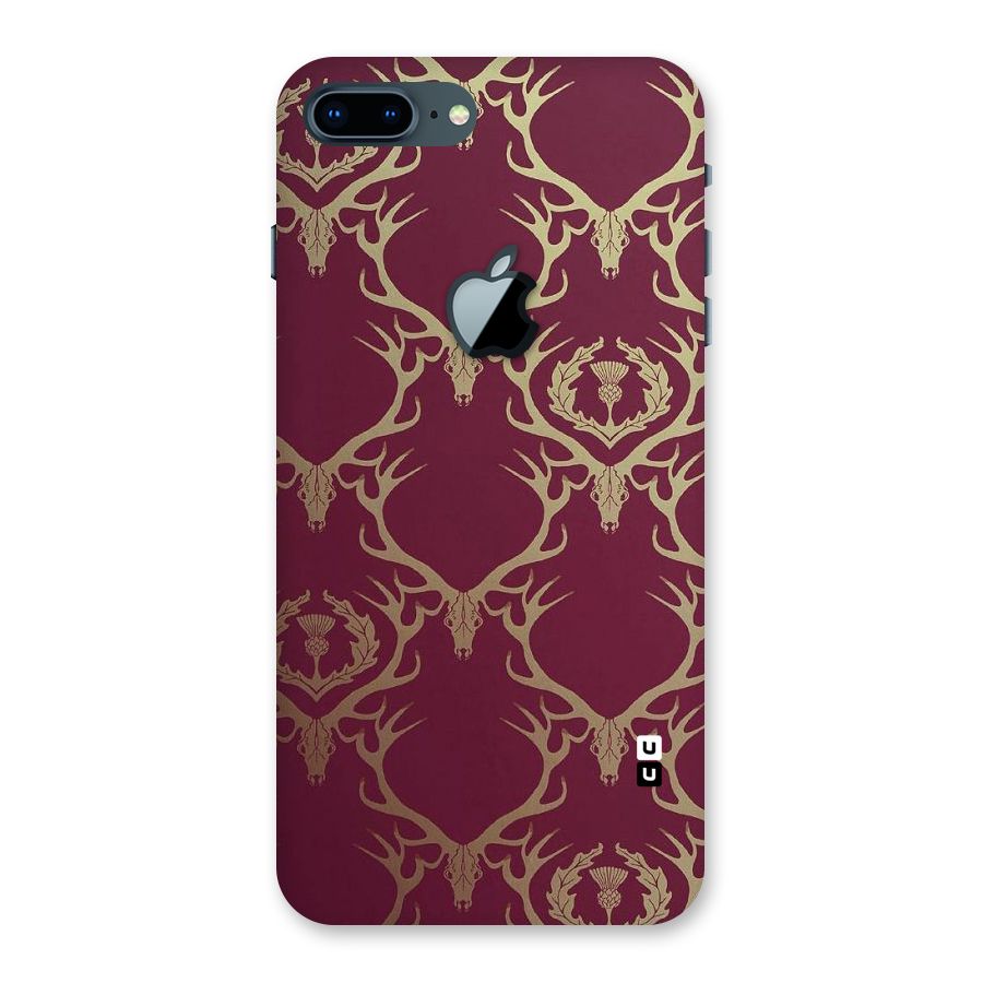 Golden Bull Design Back Case for iPhone 7 Plus Apple Cut