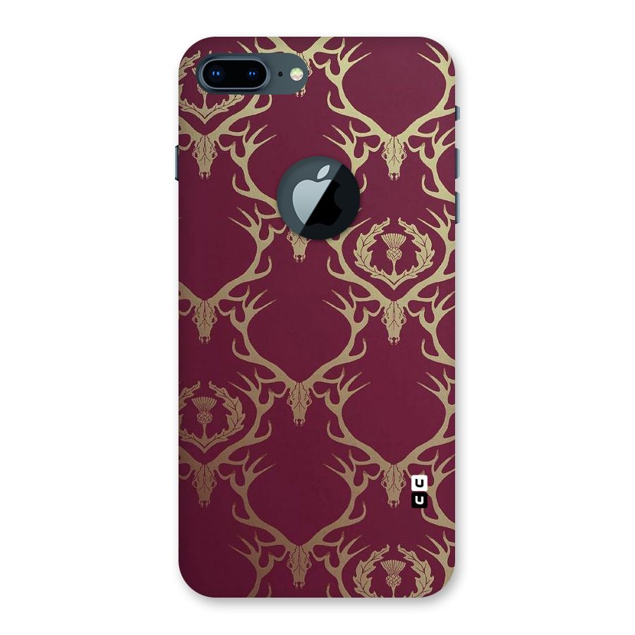 Golden Bull Design Back Case for iPhone 7 Plus Logo Cut