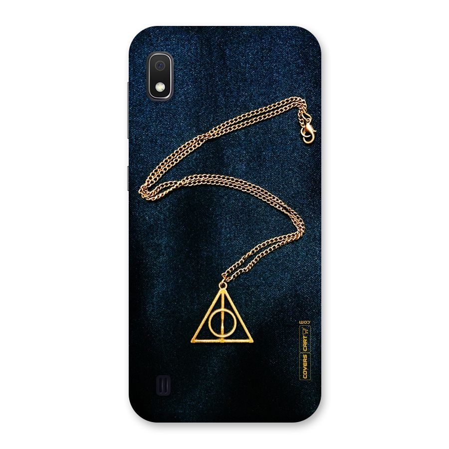Golden Chain Back Case for Galaxy A10