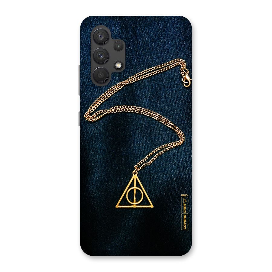 Golden Chain Back Case for Galaxy A32