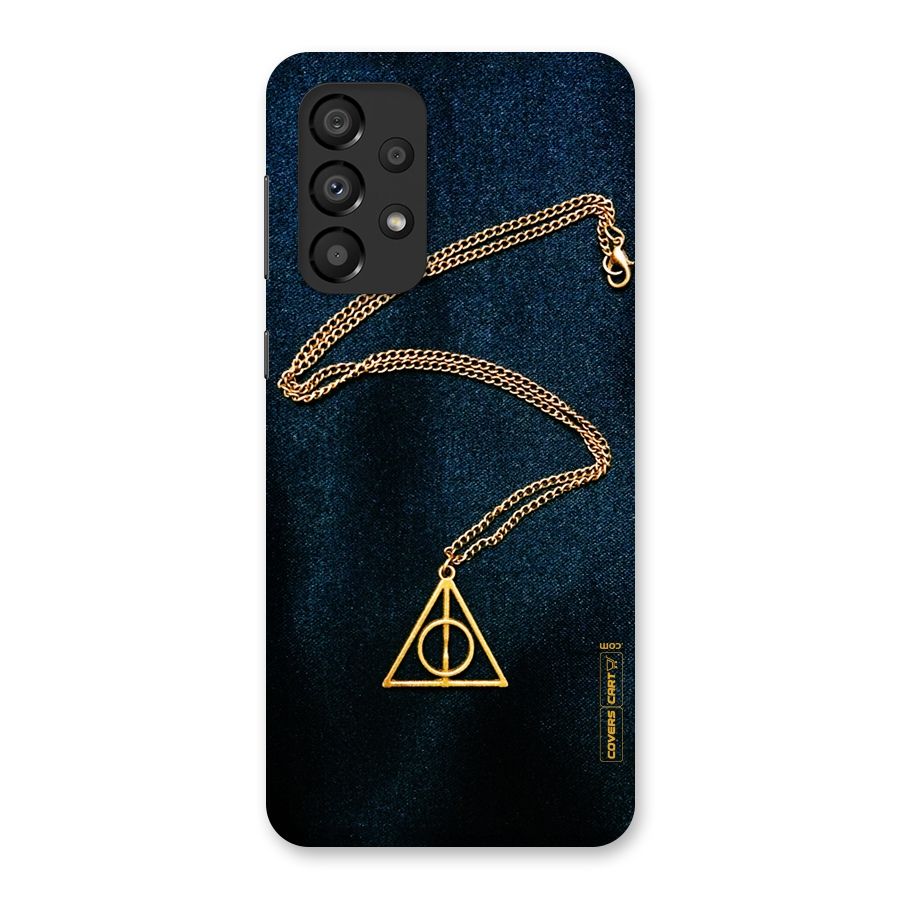 Golden Chain Back Case for Galaxy A33 5G