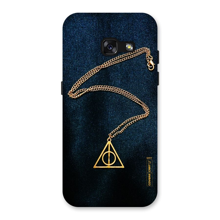Golden Chain Back Case for Galaxy A3 (2017)