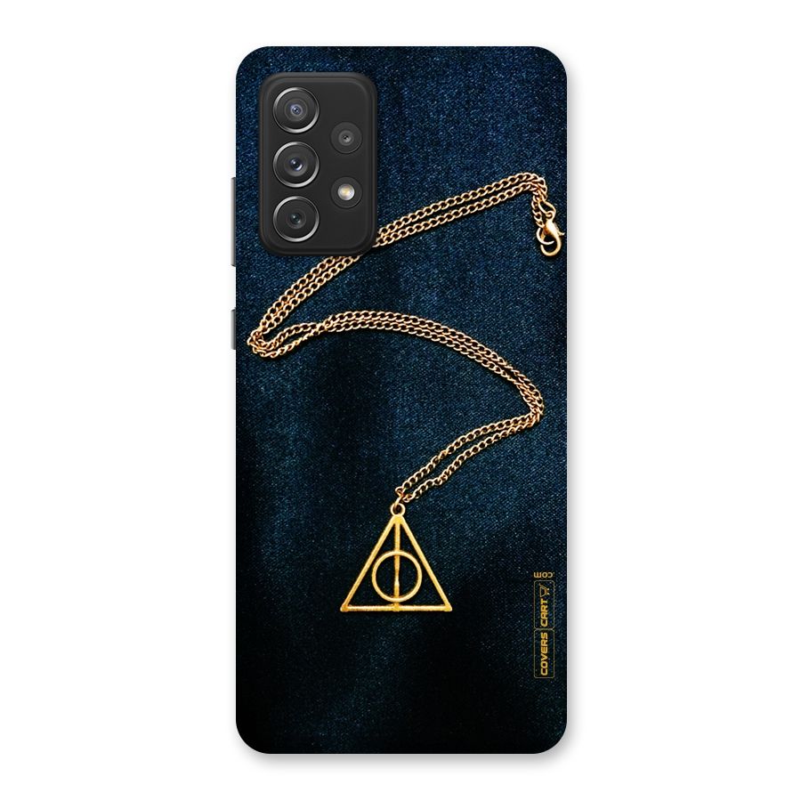 Golden Chain Back Case for Galaxy A72