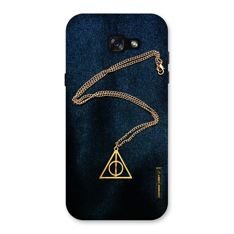 Golden Chain Back Case for Galaxy A7 (2017)