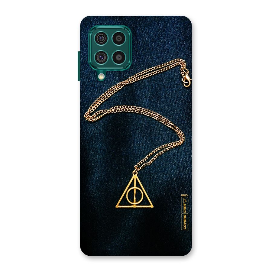 Golden Chain Back Case for Galaxy F62