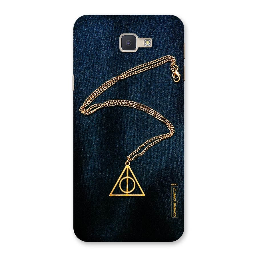 Golden Chain Back Case for Galaxy J5 Prime