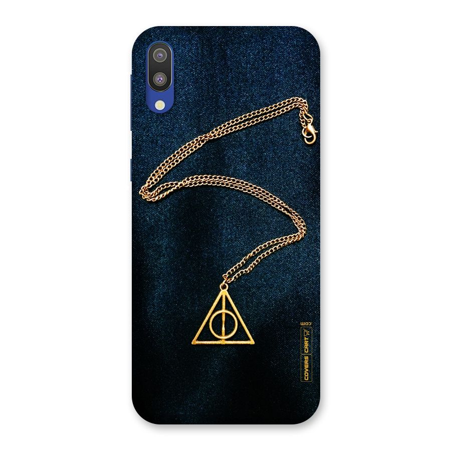 Golden Chain Back Case for Galaxy M10