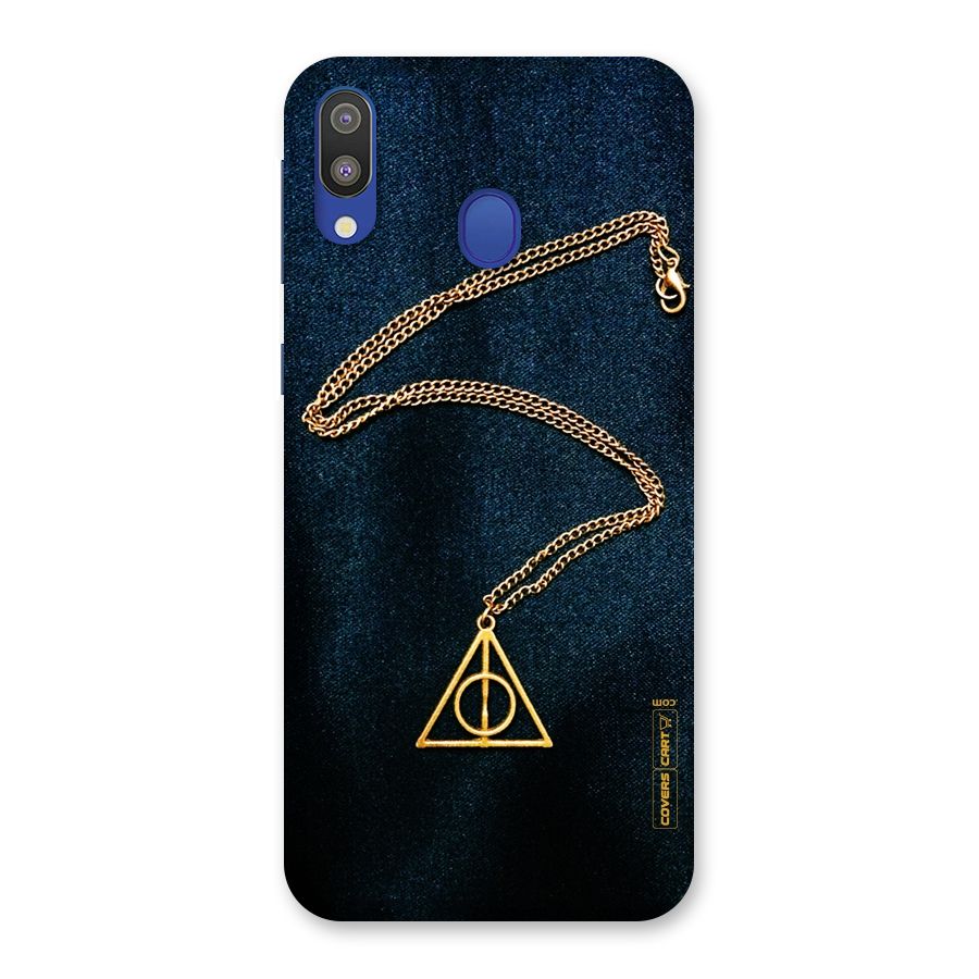 Golden Chain Back Case for Galaxy M20