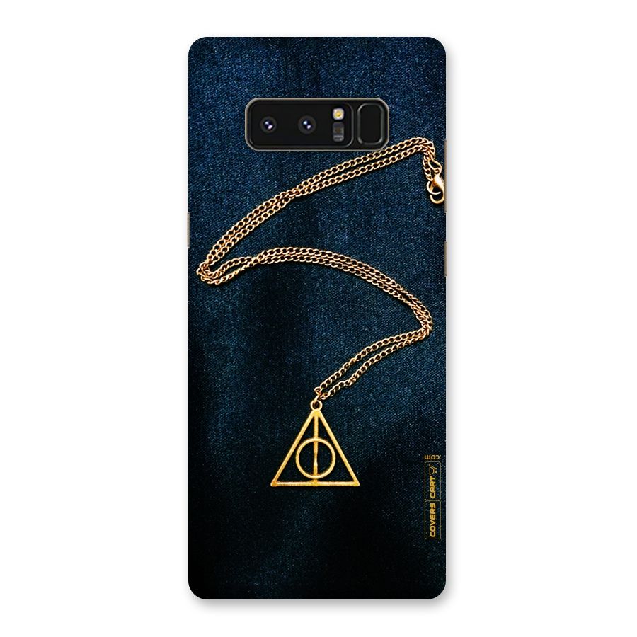 Golden Chain Back Case for Galaxy Note 8