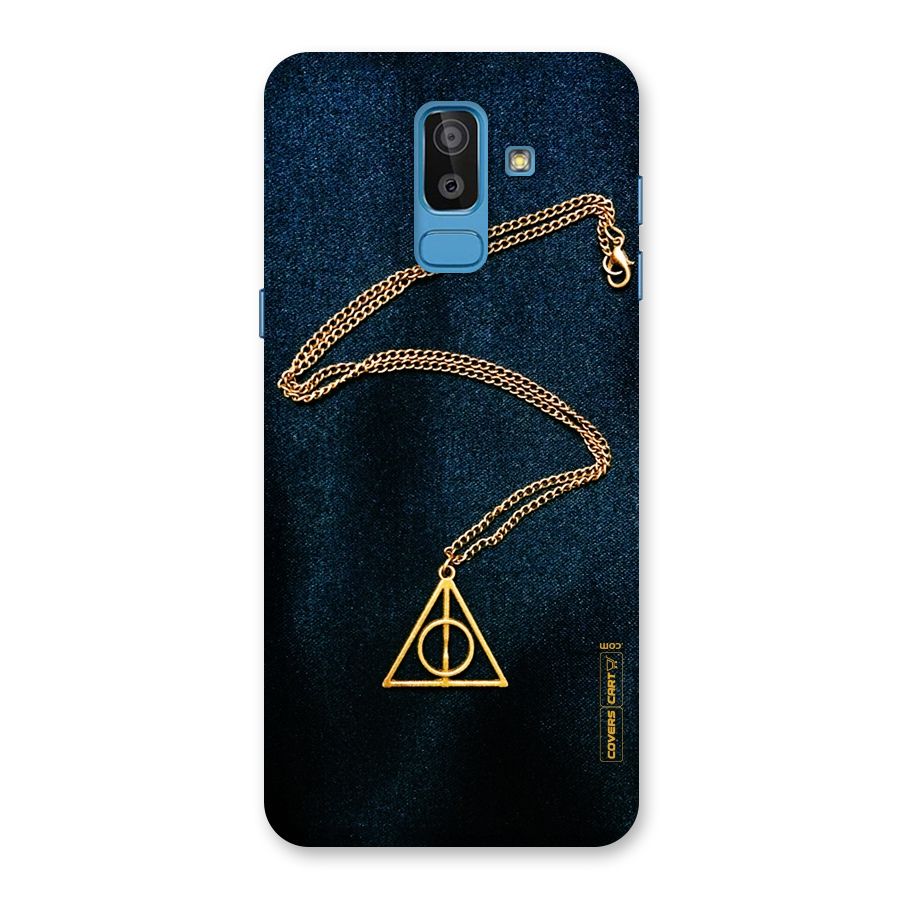 Golden Chain Back Case for Galaxy On8 (2018)
