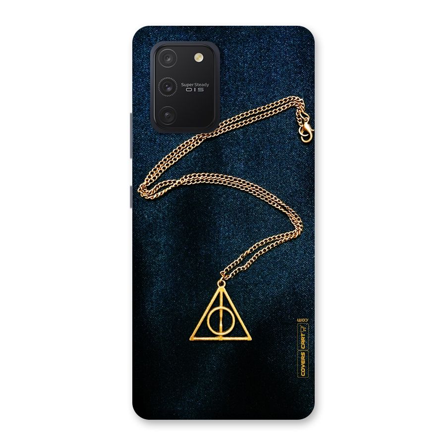 Golden Chain Back Case for Galaxy S10 Lite