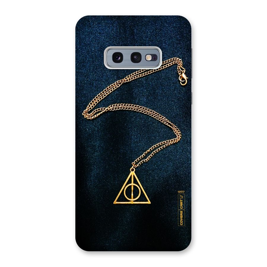 Golden Chain Back Case for Galaxy S10e