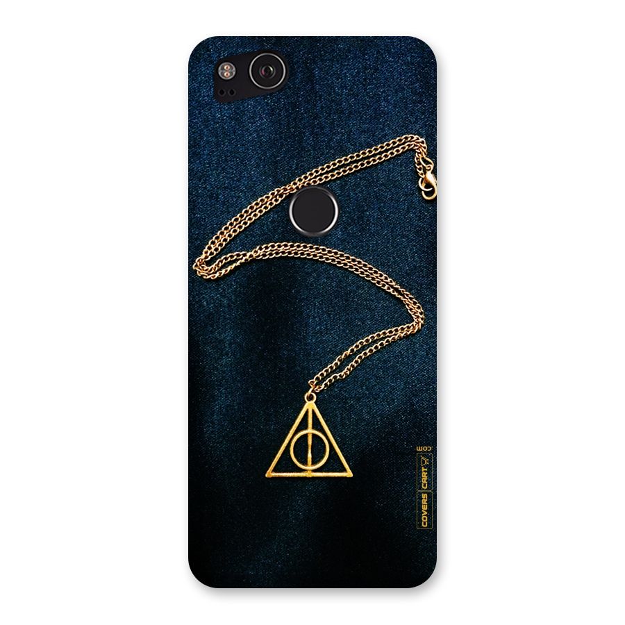 Golden Chain Back Case for Google Pixel 2