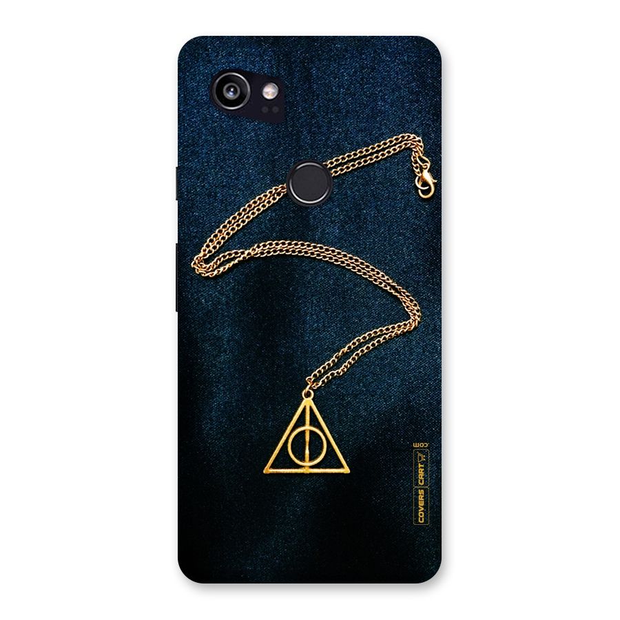 Golden Chain Back Case for Google Pixel 2 XL