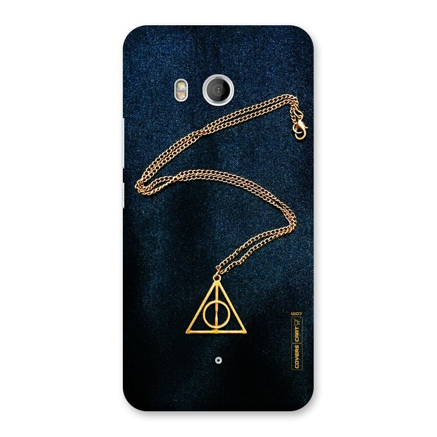 Golden Chain Back Case for HTC U11