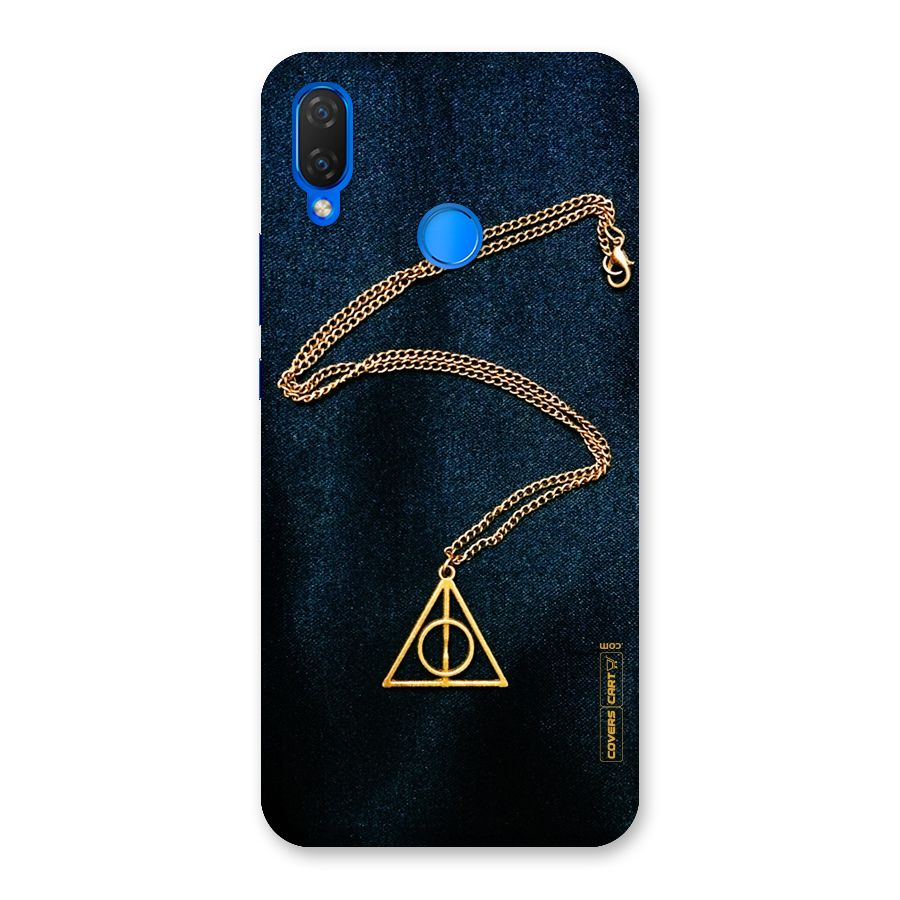 Golden Chain Back Case for Huawei P Smart+