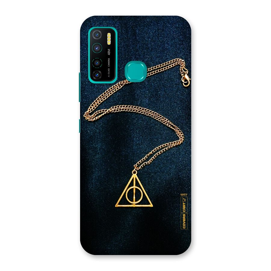 Golden Chain Back Case for Infinix Hot 9 Pro