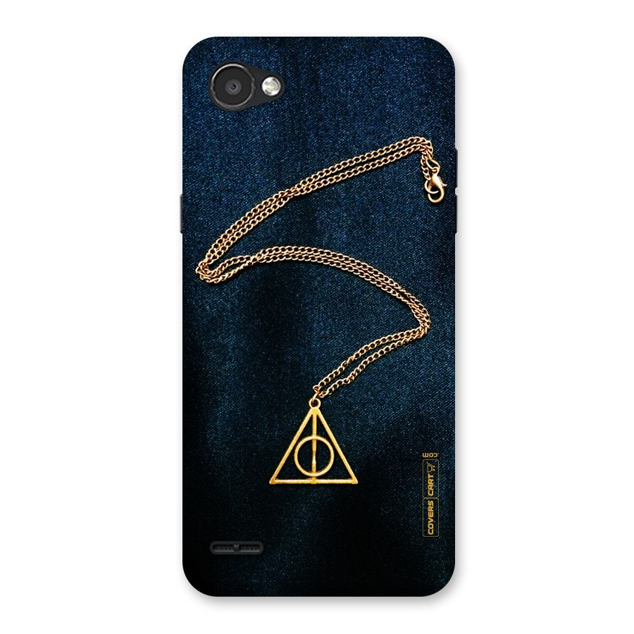 Golden Chain Back Case for LG Q6