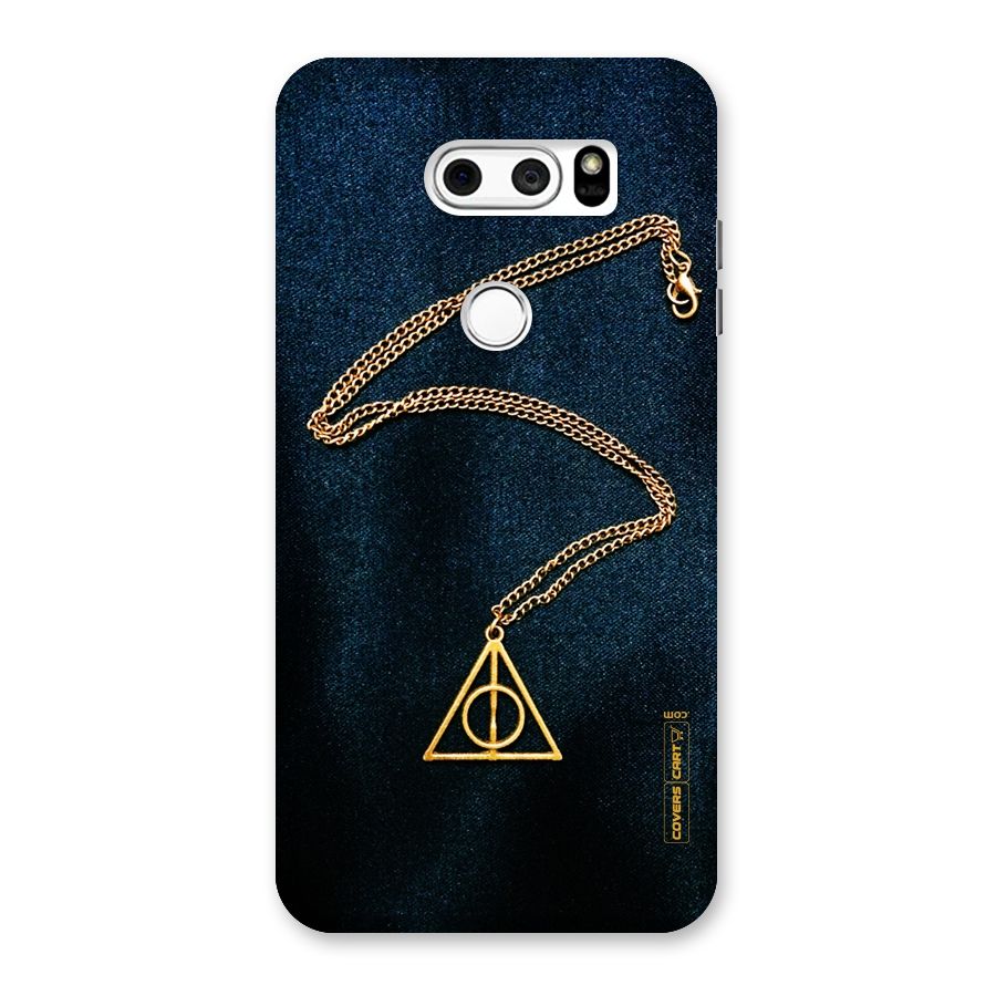 Golden Chain Back Case for LG V30
