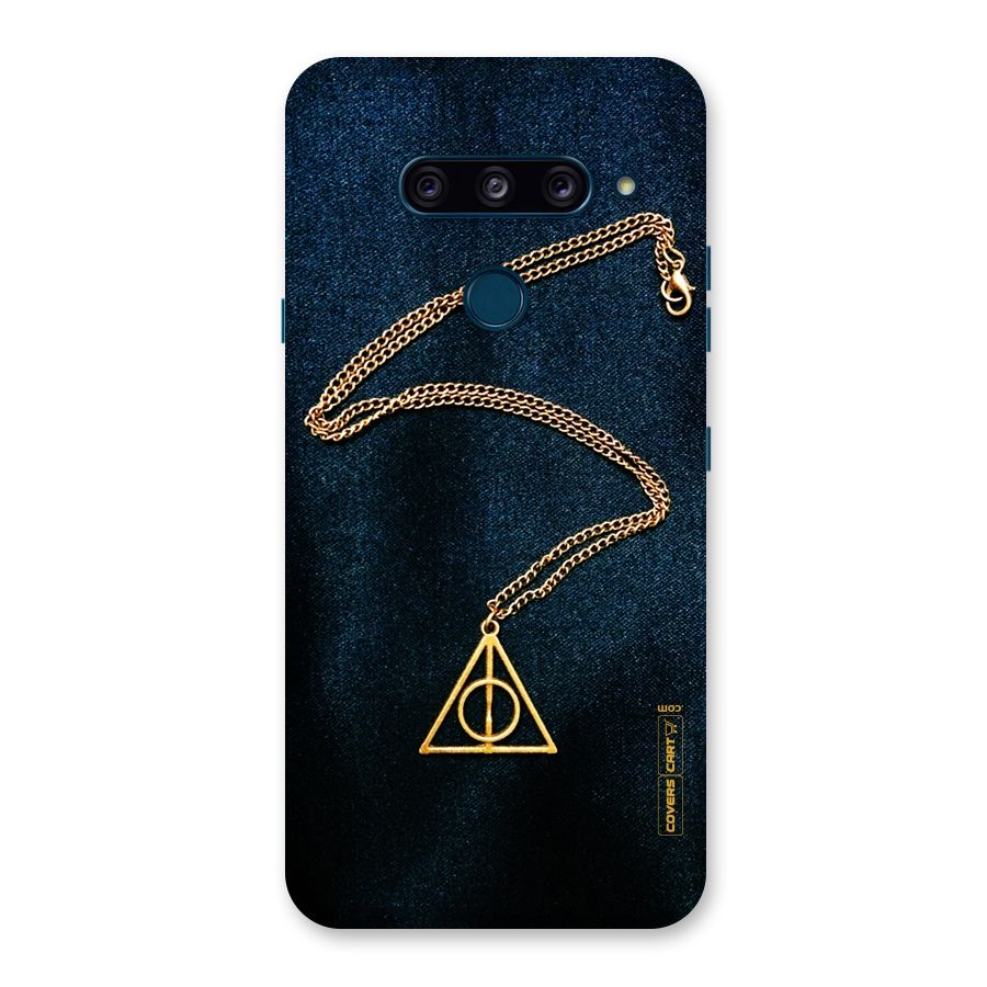 Golden Chain Back Case for LG  V40 ThinQ
