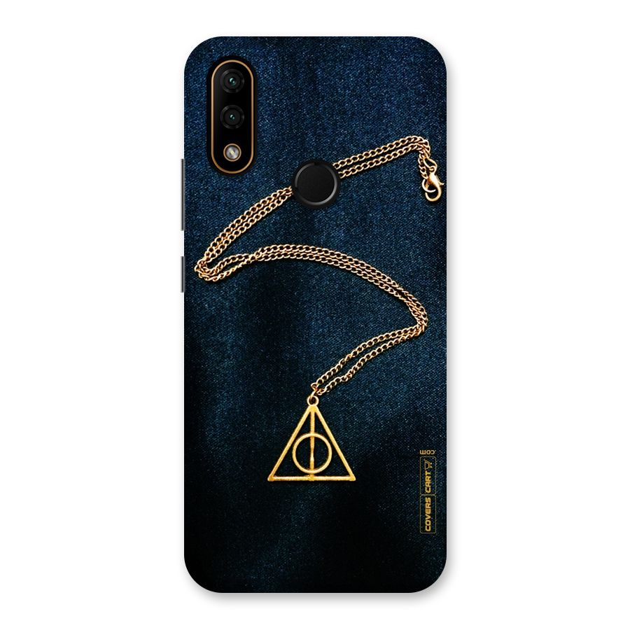 Golden Chain Back Case for Lenovo A6 Note