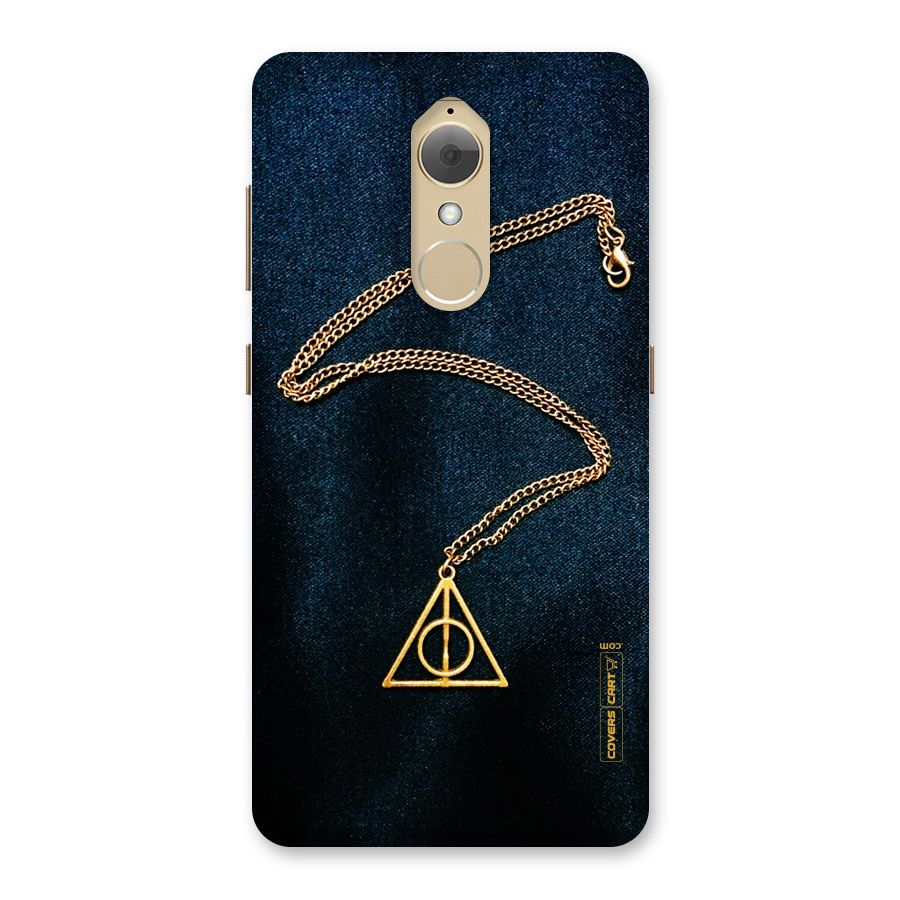Golden Chain Back Case for Lenovo K8