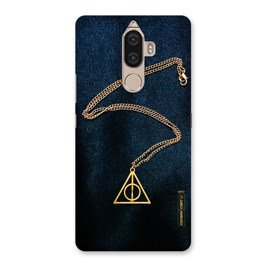 Golden Chain Back Case for Lenovo K8 Note