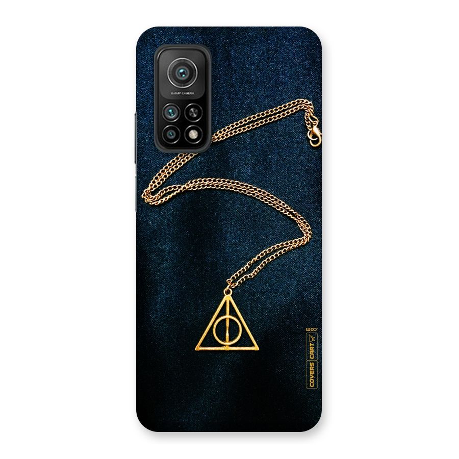Golden Chain Back Case for Mi 10T 5G