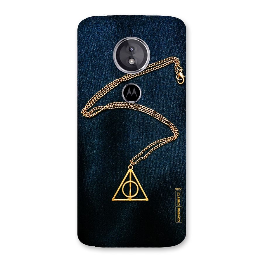 Golden Chain Back Case for Moto E5