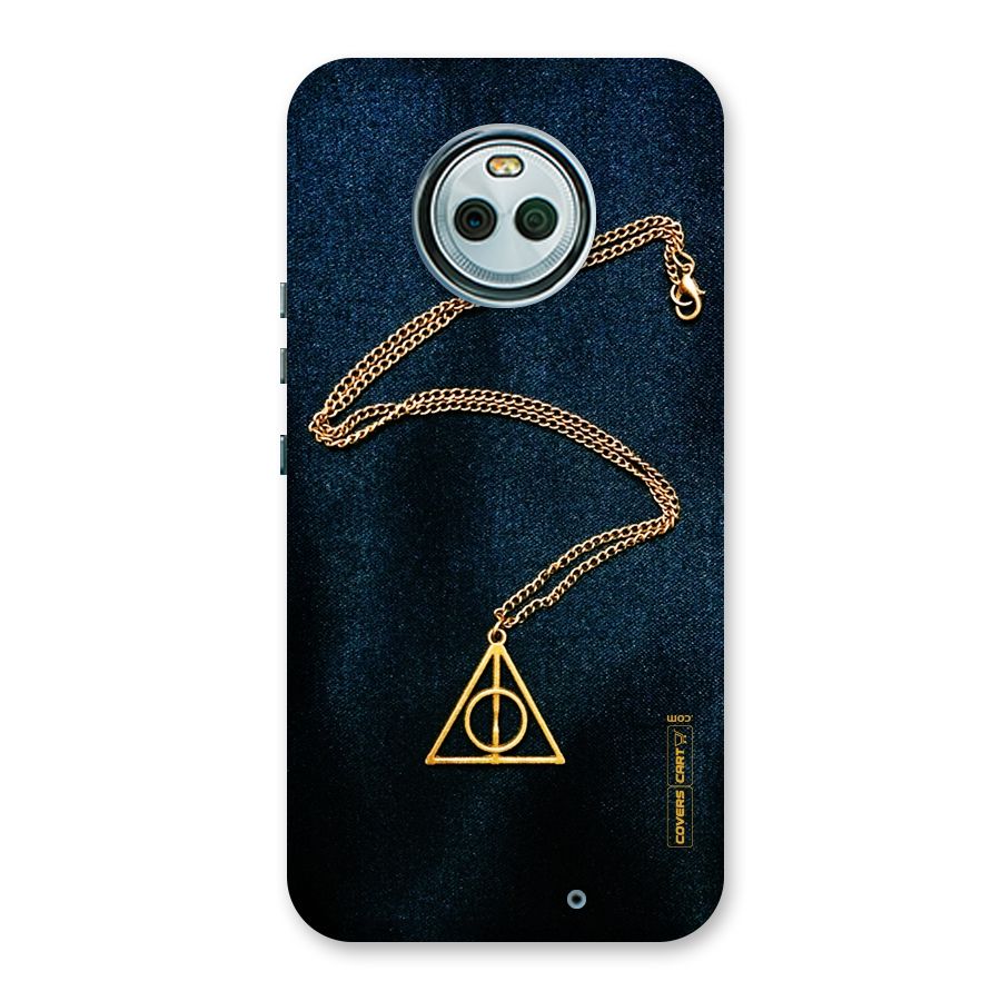 Golden Chain Back Case for Moto X4
