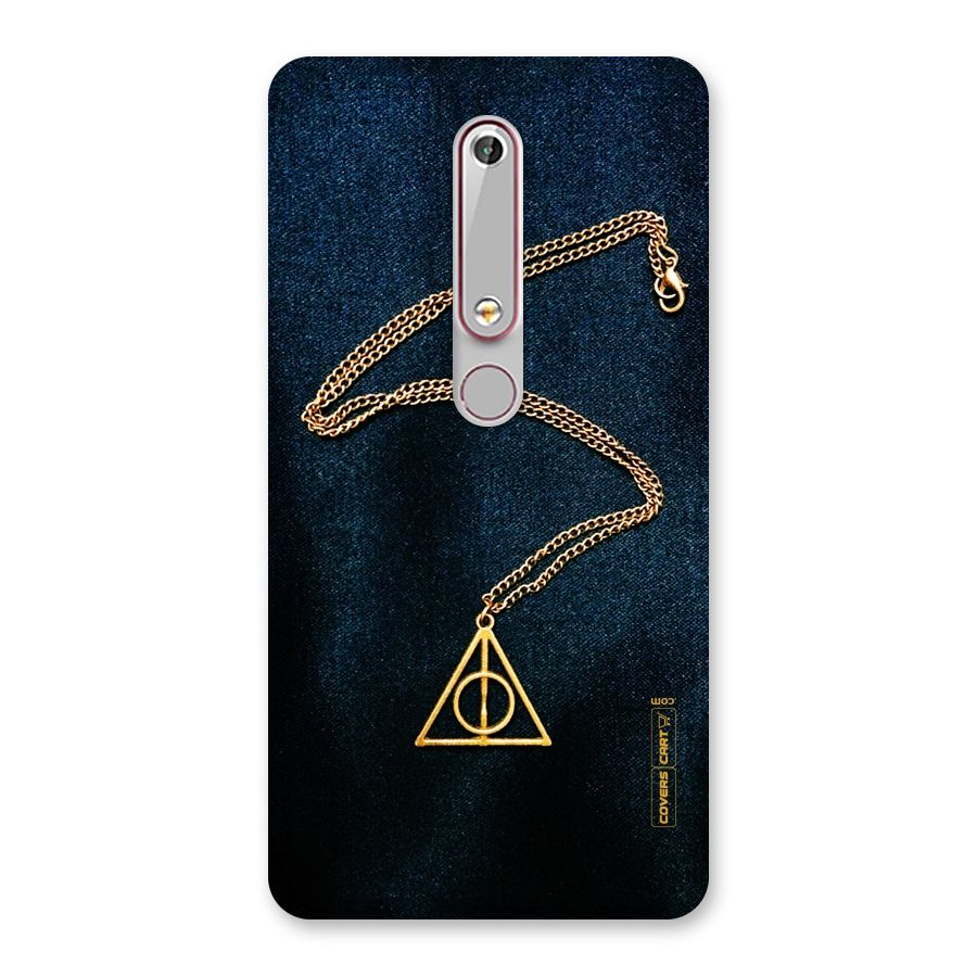 Golden Chain Back Case for Nokia 6.1