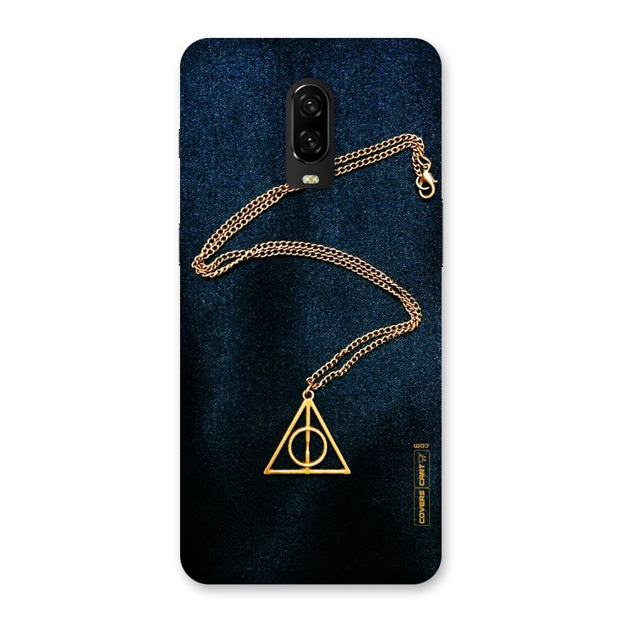 Golden Chain Back Case for OnePlus 6T