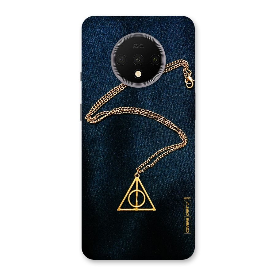 Golden Chain Back Case for OnePlus 7T
