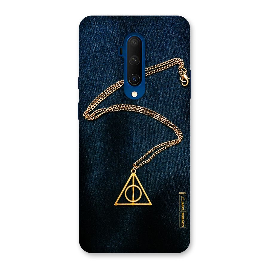 Golden Chain Back Case for OnePlus 7T Pro