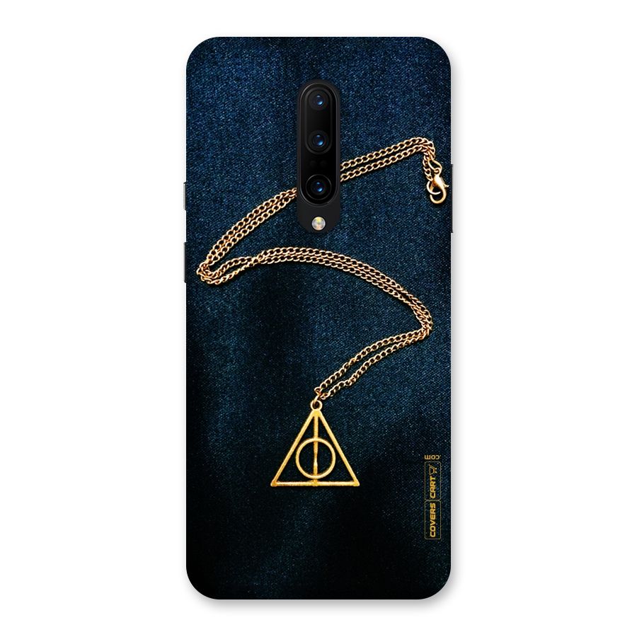 Golden Chain Back Case for OnePlus 7 Pro