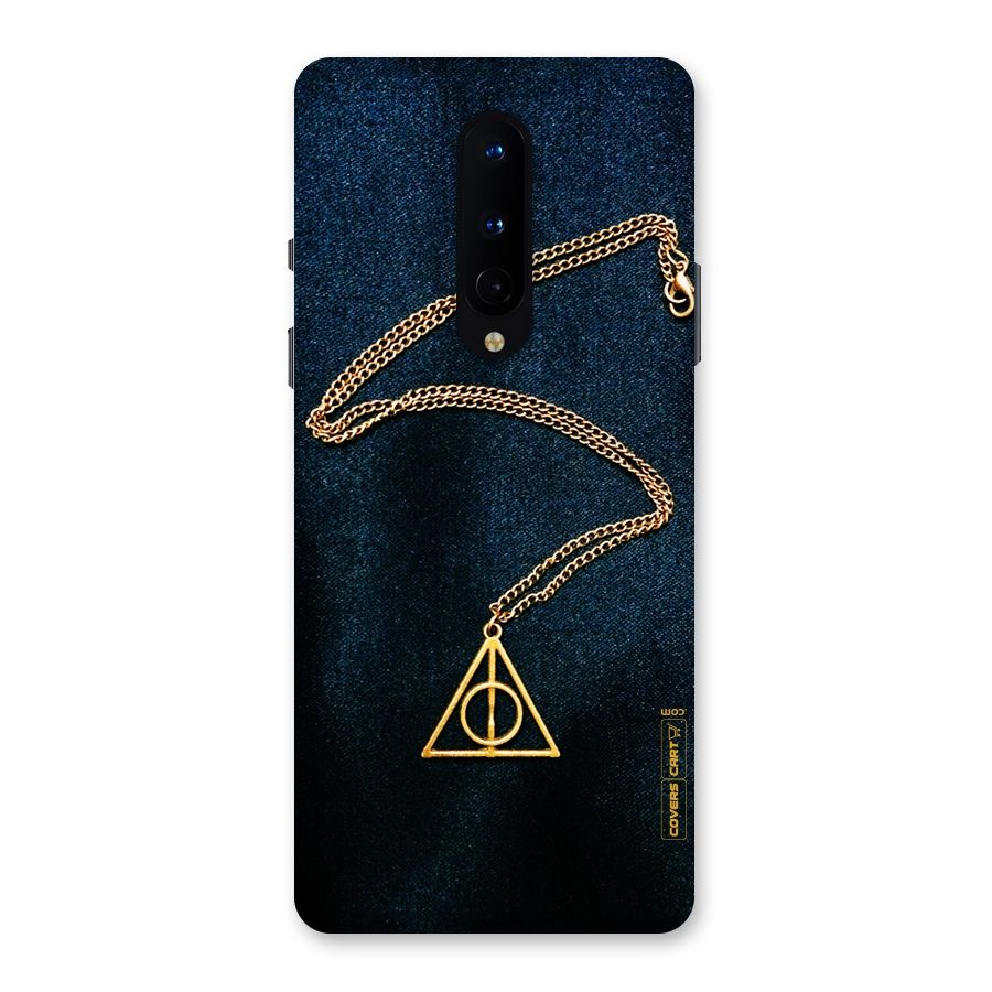 Golden Chain Back Case for OnePlus 8